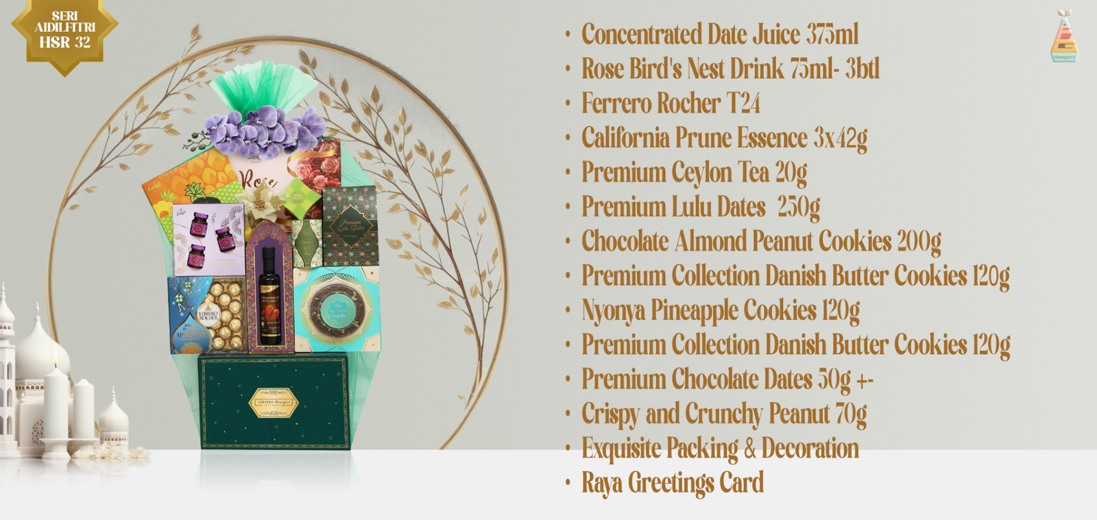 Seri Aidilfitri HSR32 Hamper - Image 2