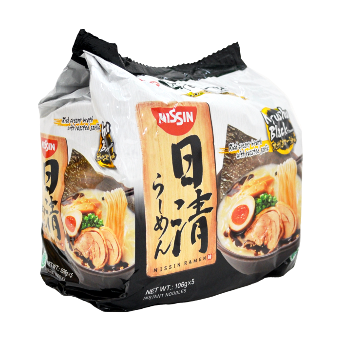 NISSIN Japanese Ramen Kyushu Black 5x106gg - Image 2
